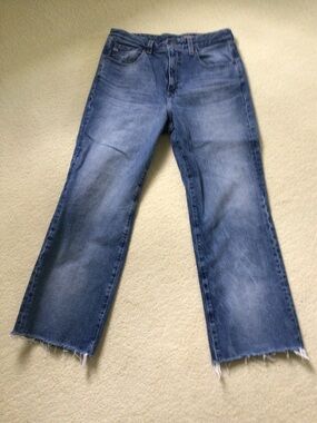 AG Kinsley High-rise Pop Crop jeans